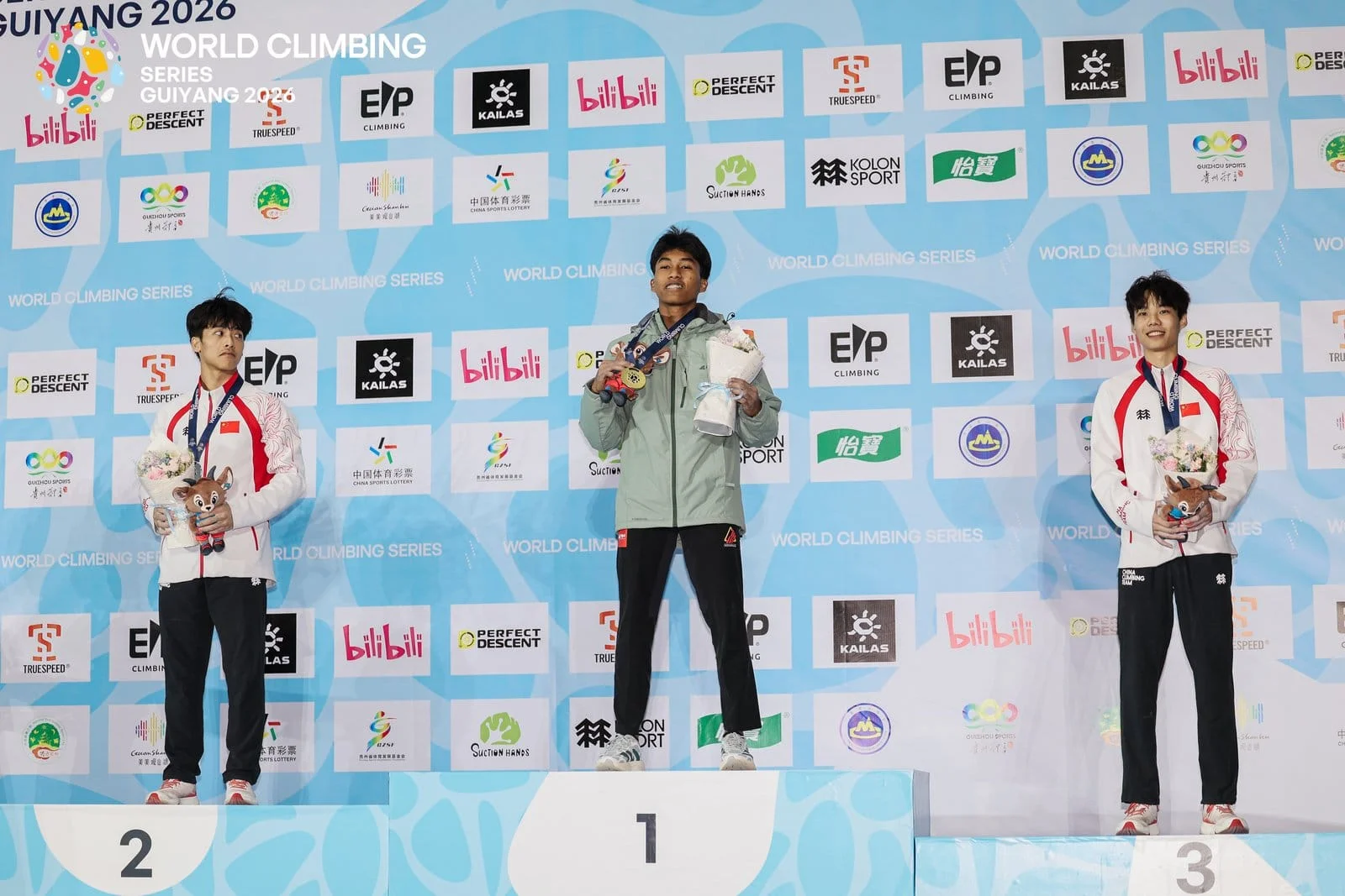 Antasyafi Robby Tampil Tercepat, Indonesia Sabet Emas di Guiyang 2026