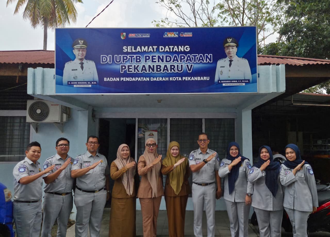Jasa Raharja Riau Rekonsiliasikan Data Gaspol dalam Kegiatan Serbu RW Bapenda Kota Pekanbaru