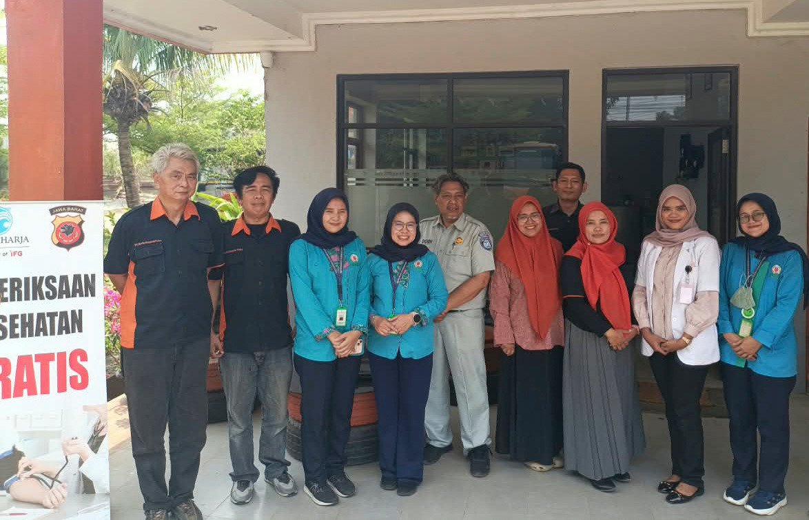 Tingkatkan Keselamatan dan apresiasi, Jasa Raharja Purwakarta Gelar Pemeriksaan Kesehatan Gratis untuk Pengemudi dan Awak Bus PO Dutra Parahyangan (Berlio)