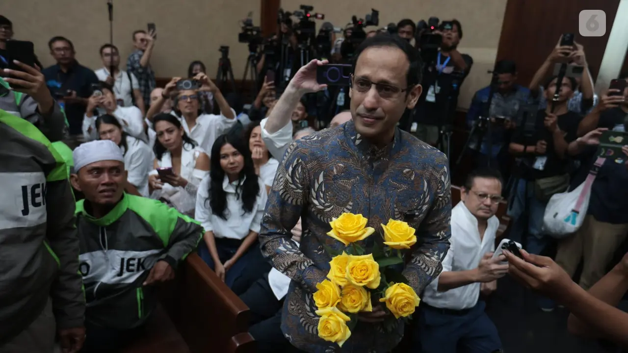 Kasus Chromebook, Nadiem Makarim Dihukum 9 Tahun Penjara