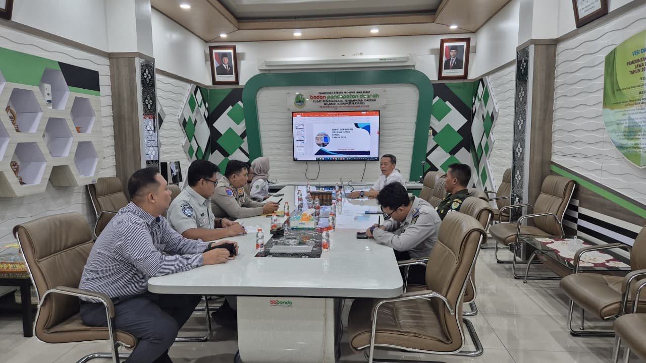 Perkuat Sinergi Tim Pembina Samsat, PJ Samsat Ciamis Matangkan Persiapan Opsus untuk Tingkatkan Kepatuhan Wajib Pajak
