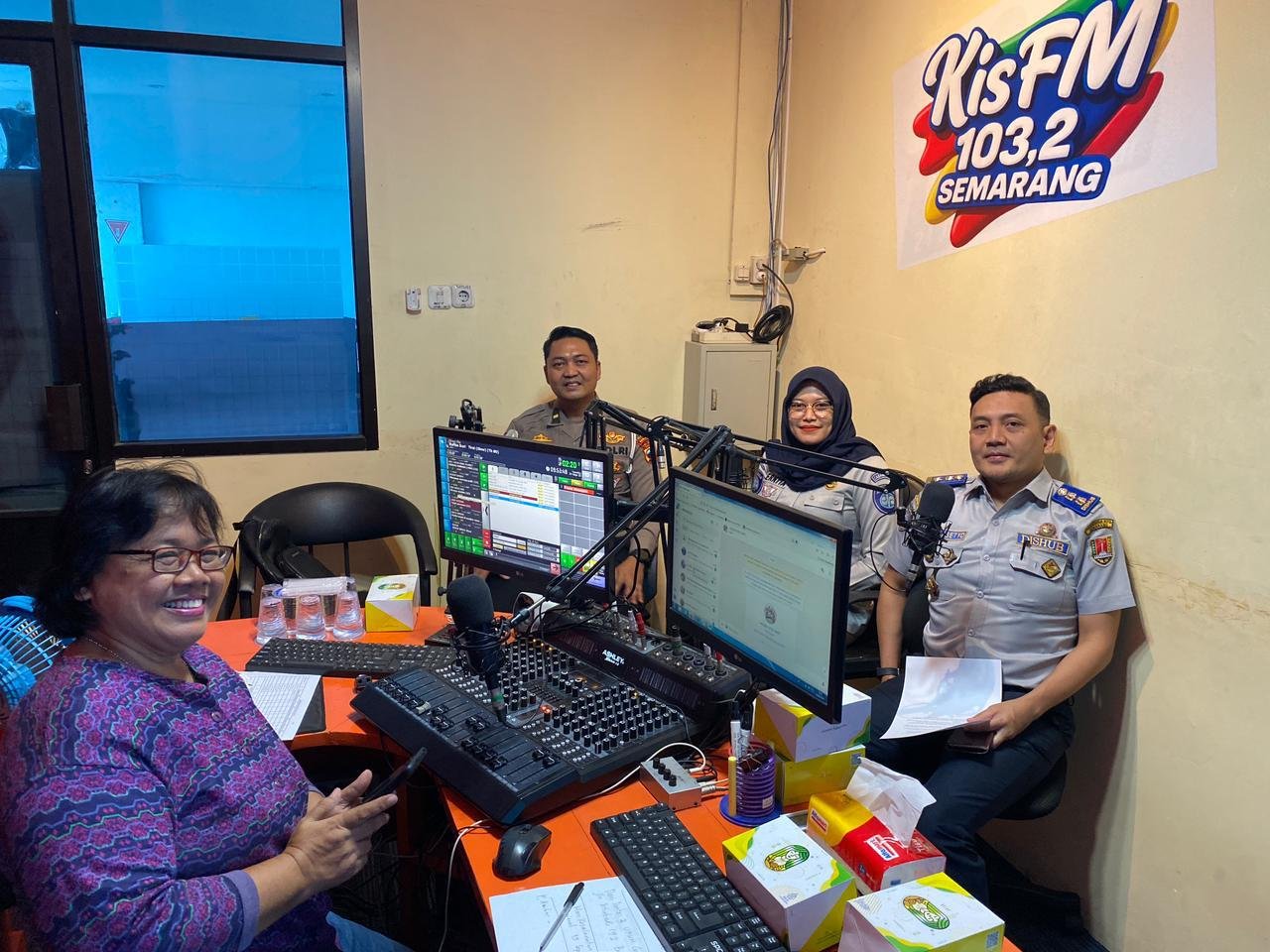 Tekan Angka Kecelakaan di Tembalang dan Banyumanik, Jasa Raharja Bersama Polri dan Dishub Gencarkan Edukasi Keselamatan Melalui Radio