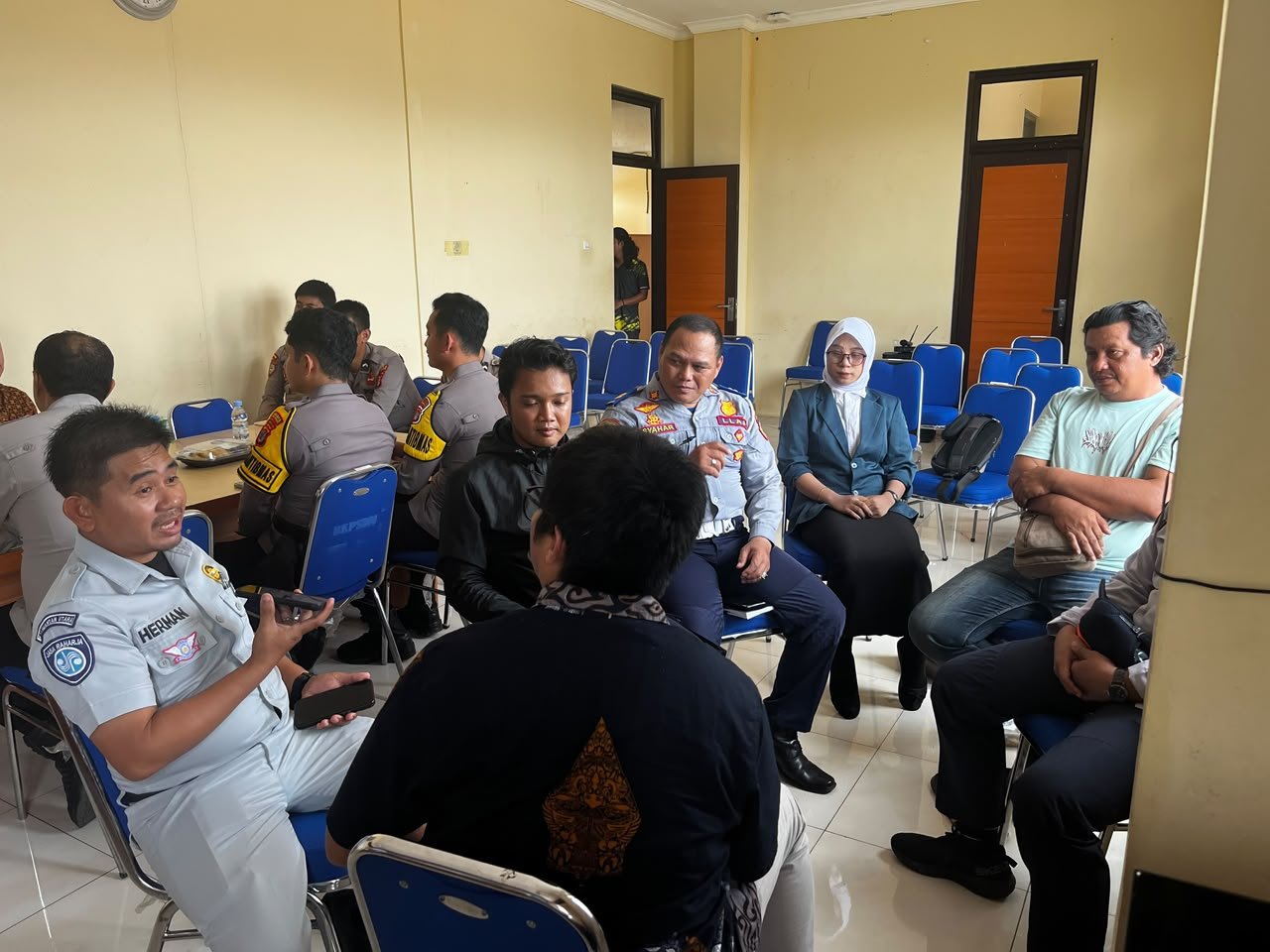 Perkuat Sinergi Lintas Sektor, Jasa Raharja Hadiri Forum Lalu Lintas Angkutan Jalan di Polres Tana Tidung