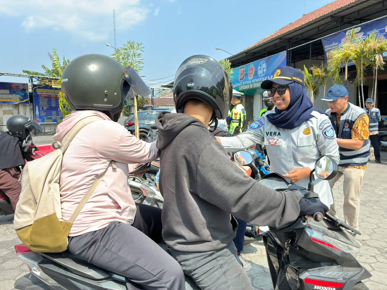 Jasa Raharja Dukung Pengawasan dan Penegakan Hukum Kendaraan Bermotor di Samsat Kota Yogyakarta