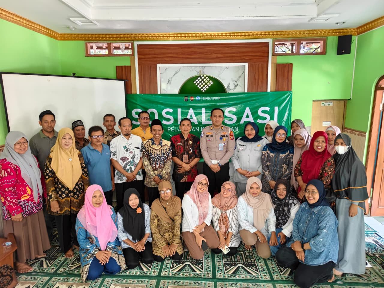 Jasa Raharja Gelar Sosialisasi Kesamsatan dan PAD, Ajak Masyarakat Bantul Taat Pajak dan Tertib Berlalu Lintas