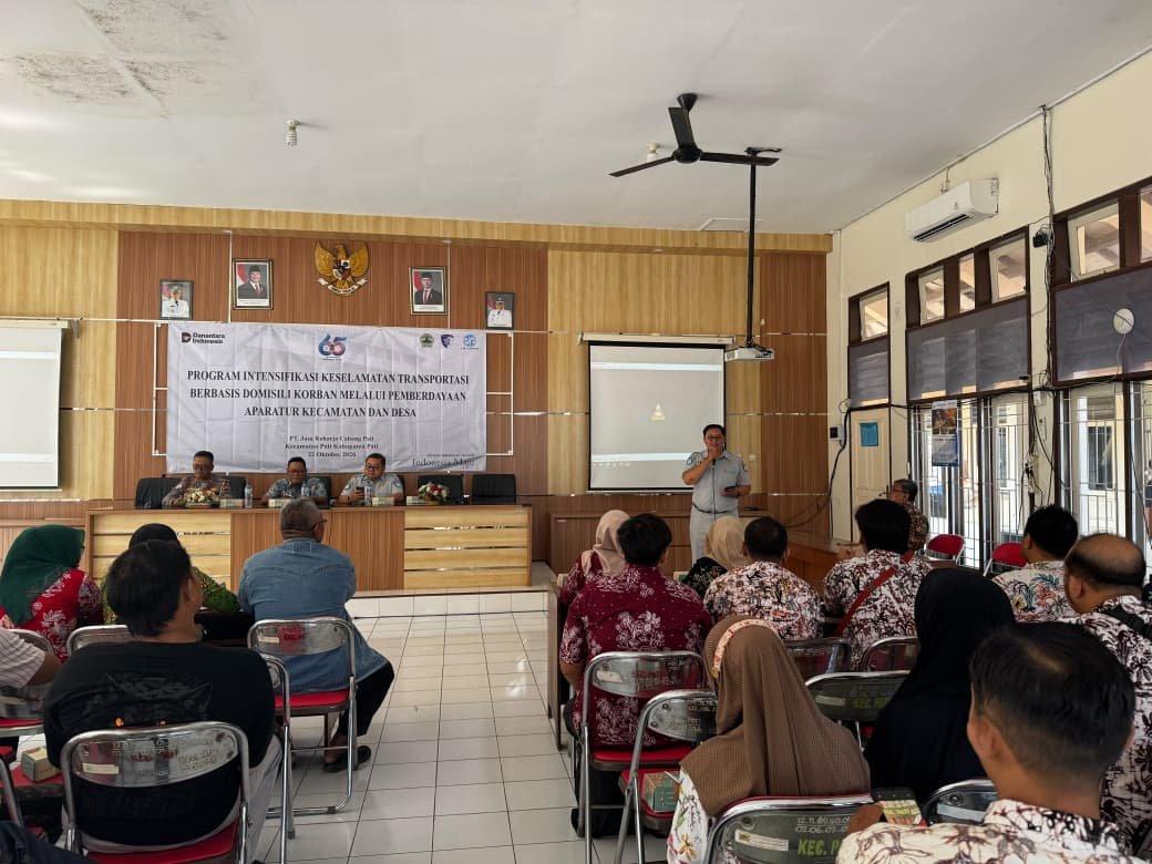 Jasa Raharja Pati Intensifkan Edukasi Keselamatan Berbasis Domisili Korban di Kecamatan Pati