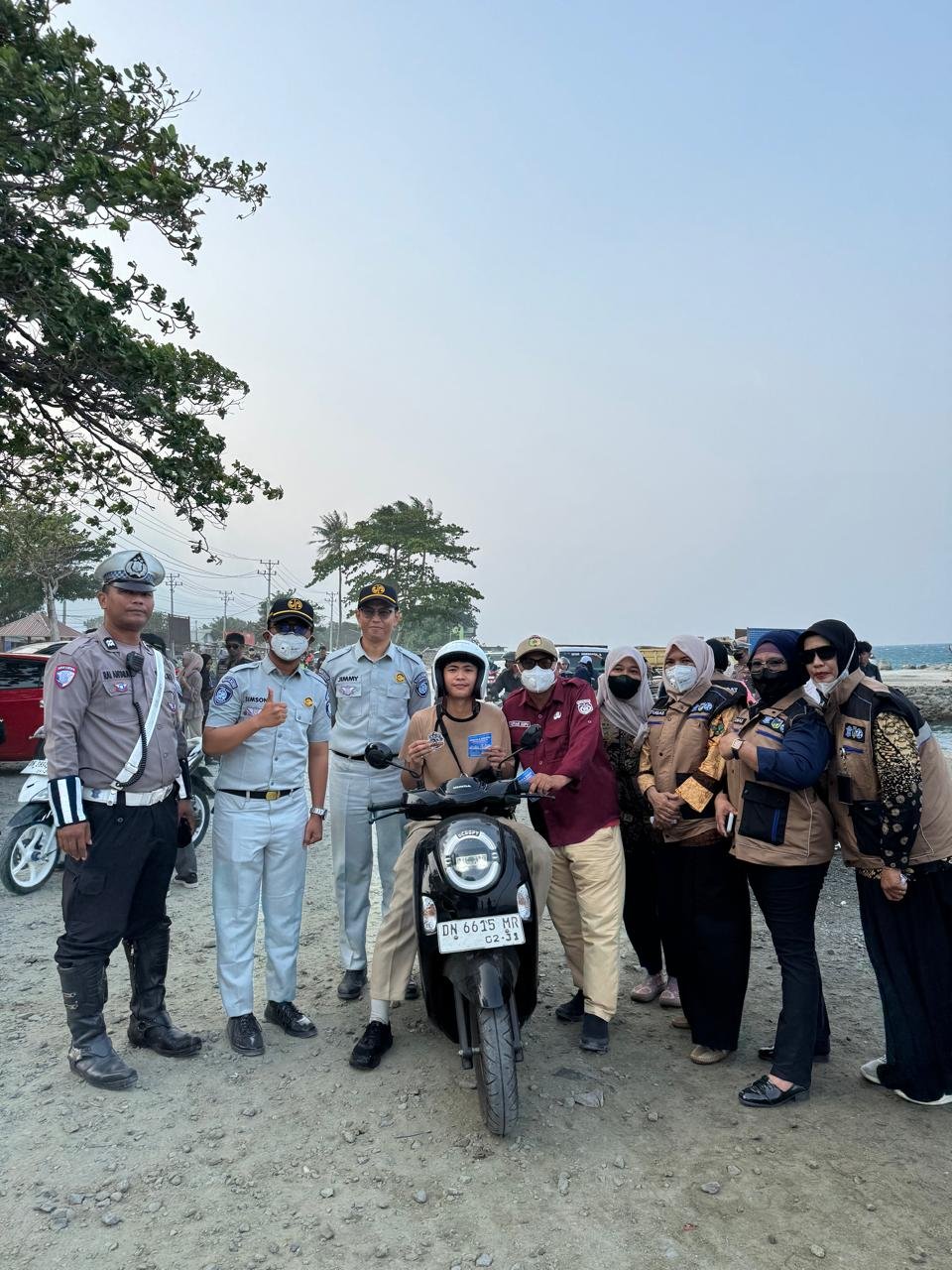 Jasa Raharja Bersama Mitra Gelar Operasi Gabungan di Tipo, Dihadiri Wakil Wali Kota Palu