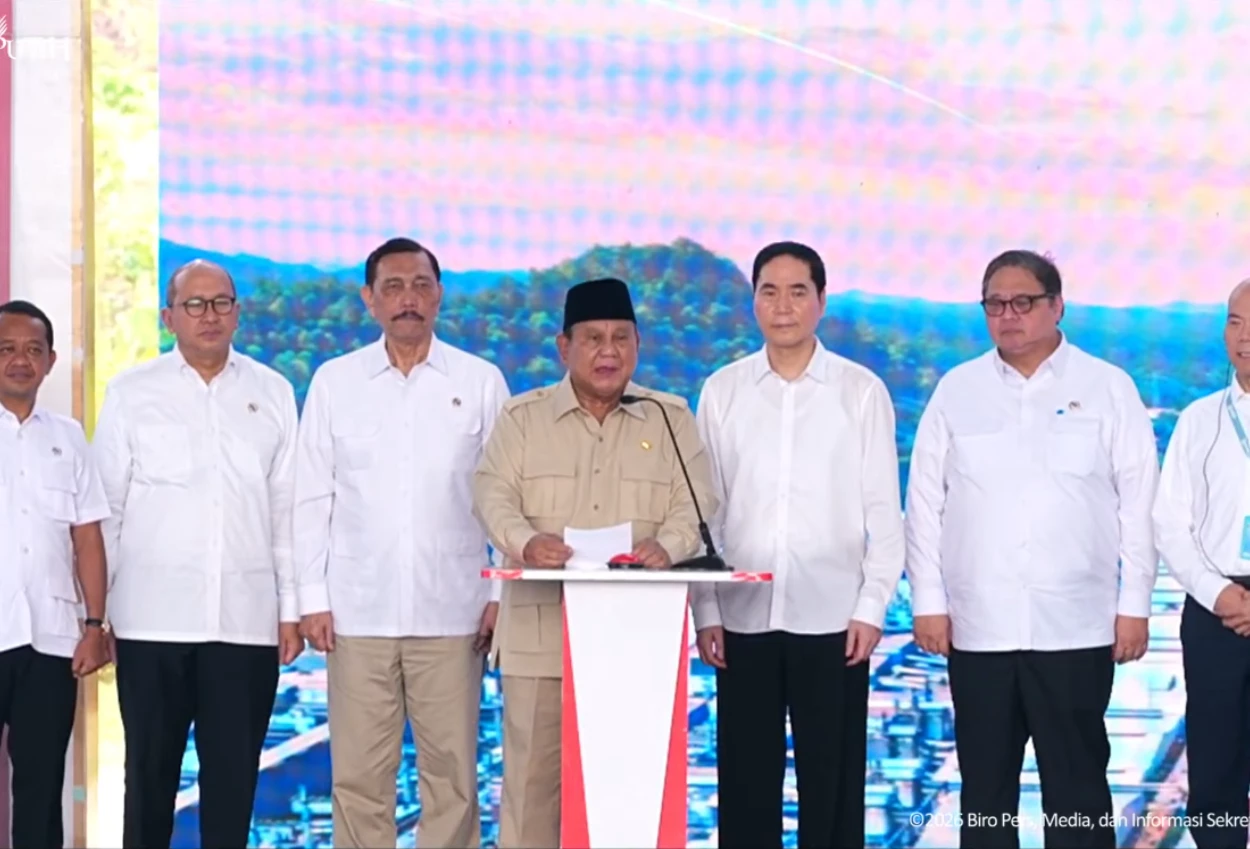 Daftar 11 Proyek Hilirisasi Prabowo, dari Baterai Kendaraan Listrik hingga Aluminium