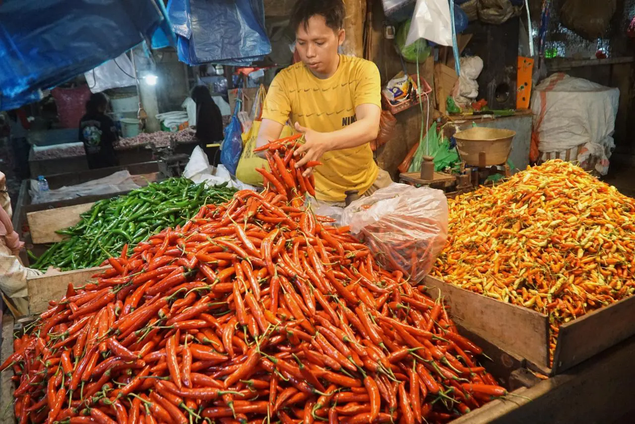 PIHPS Catat Harga Pangan Terbaru, Cabai Rawit Merah Capai Rp100.800 per Kg