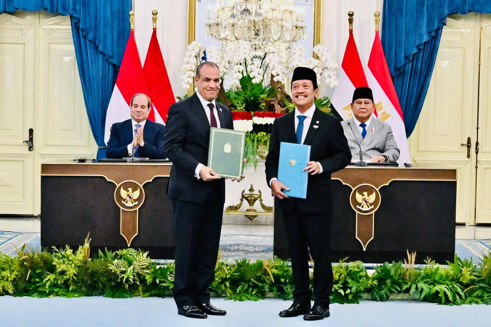 Prabowo dan el-Sisi Saksikan Penandatanganan MoU Indonesia-Mesir, Ini Isinya