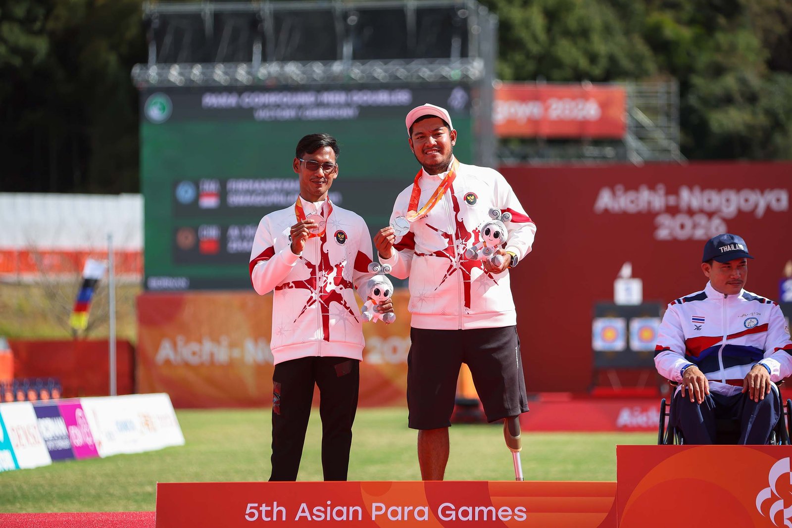 Ken Swagumilang dan Audi Ayudia Raih Perak Panahan Asian Para Games 2026