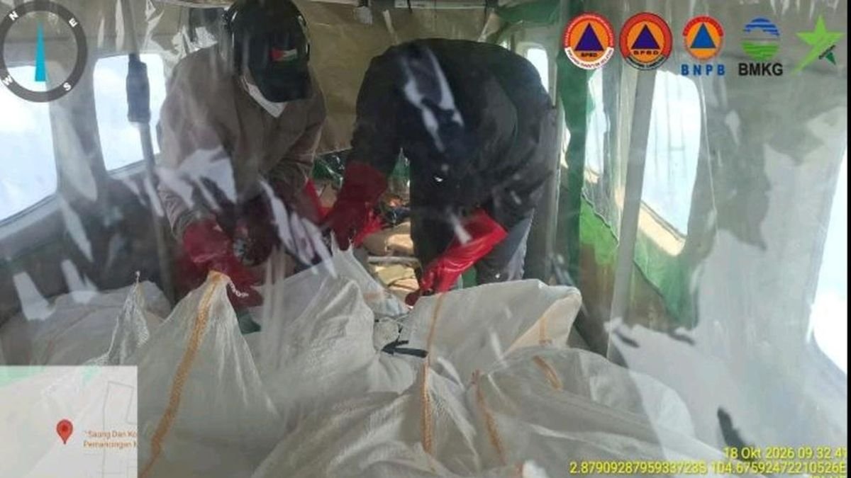 Jarak Pandang di Palembang Meningkat Jadi 2.000 Meter Usai Penyemaian Dry Ice