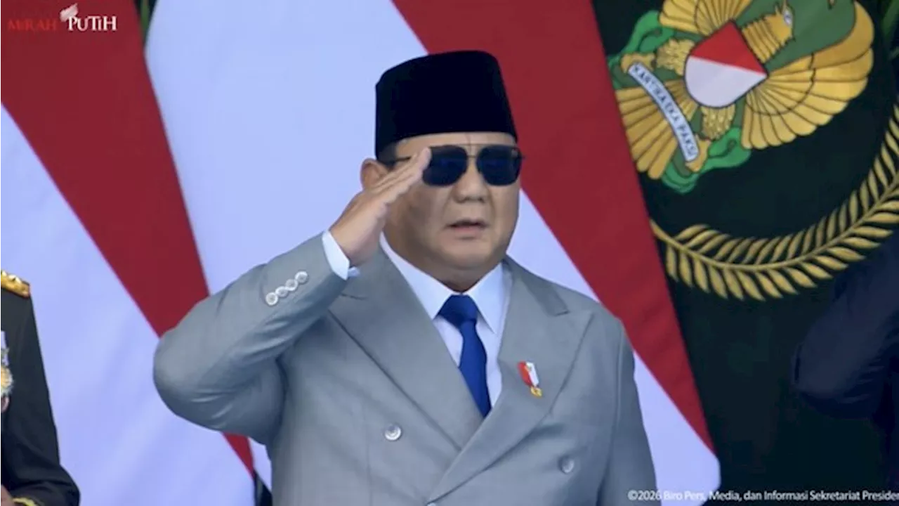 Presiden Prabowo Pimpin Upacara HUT ke-81 TNI di Cilangkap Hari Ini