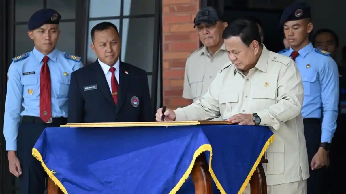 Prabowo Resmikan Kampus Taruna Nusantara Cimahi, Pesan Siswa Junjung Patriotisme dan Integritas