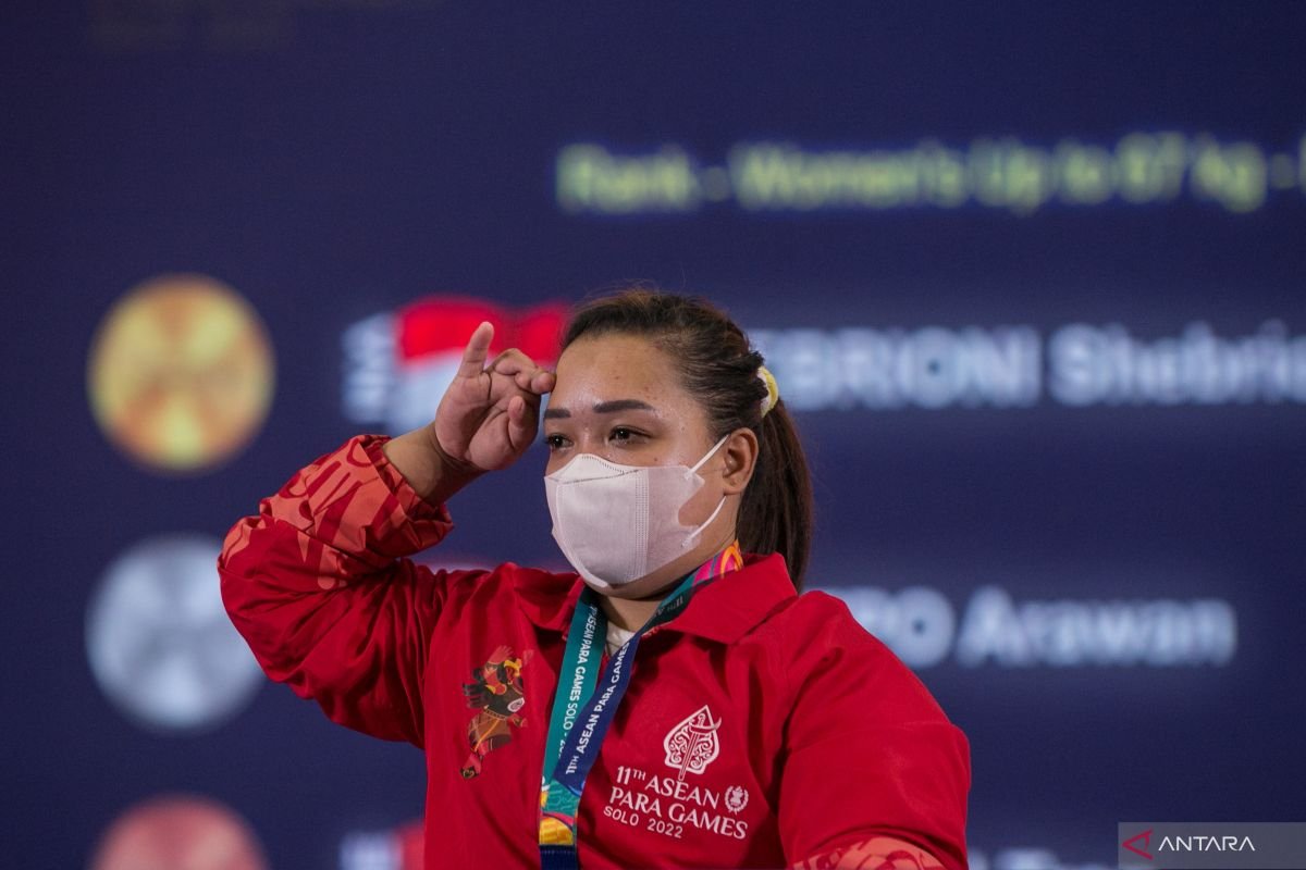 Shebrioni Angkat Beban 115 Kg, Indonesia Tambah Perunggu dari Para Angkat Berat