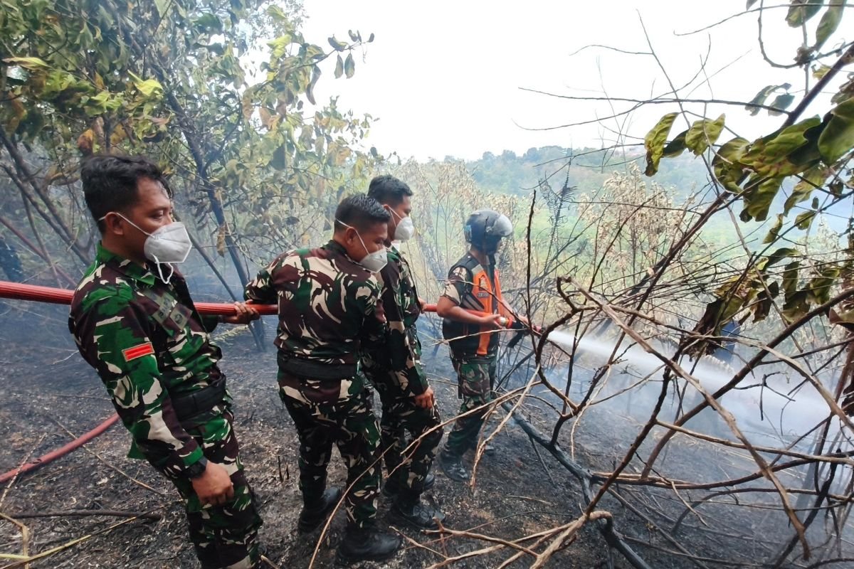 Karhutla di Kalsel Masih Ditangani, TNI AU Perkuat Sinergi dengan Satgas Gabungan