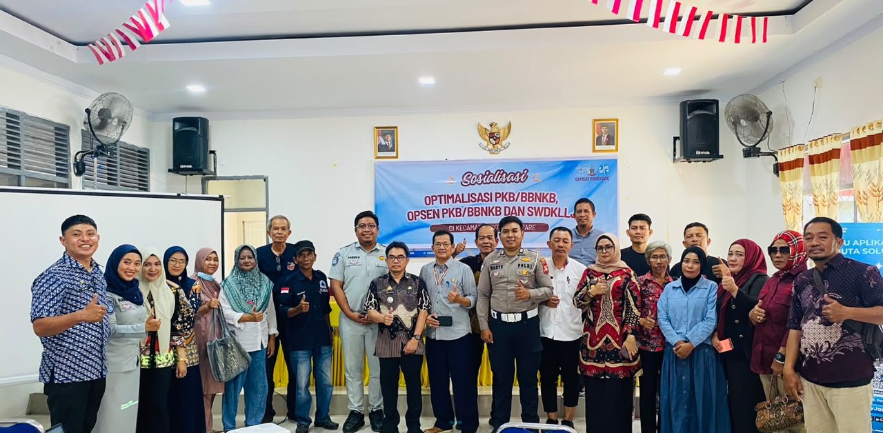 Bersinergi untuk Masyarakat, PT Jasa Raharja (Persero) Cabang Parepare, Bapenda, dan Satlantas Parepare Gencarkan Edukasi Pajak dan Keselamatan Berlalu Lintas di Kota Parepare