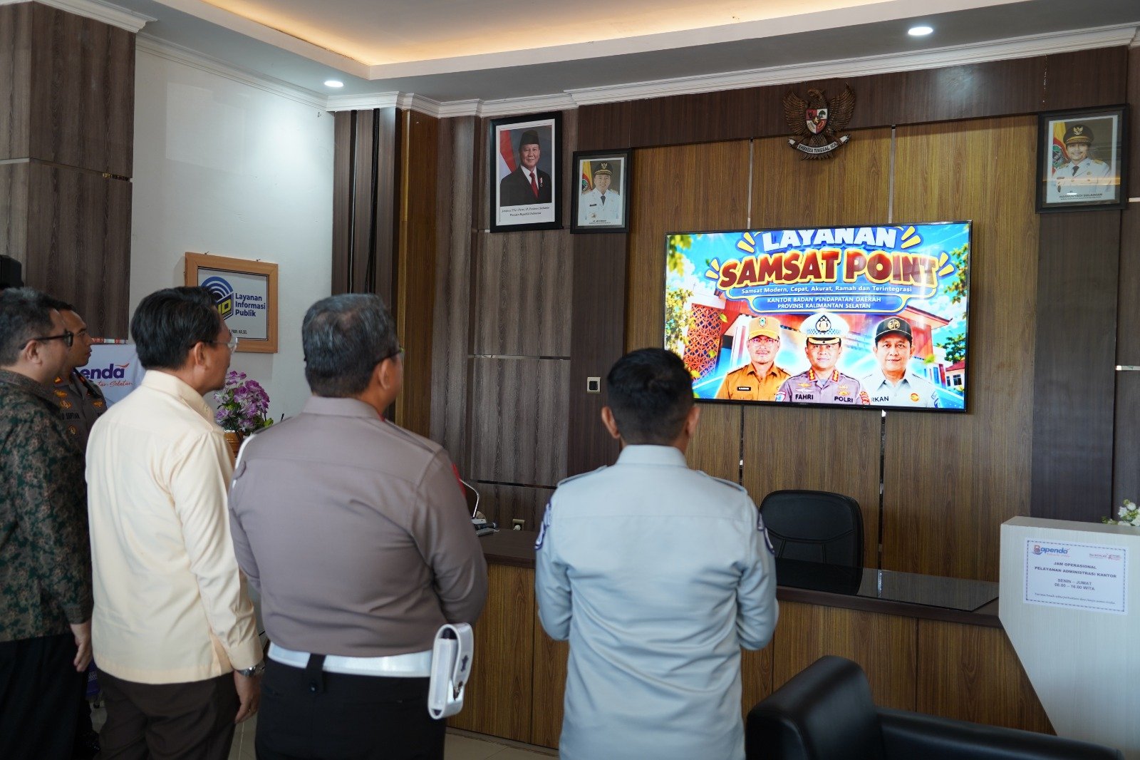 Tim Pembina Samsat Kalsel Launching Samsat Point SMART, Layanan Pajak Kendaraan Makin Dekat