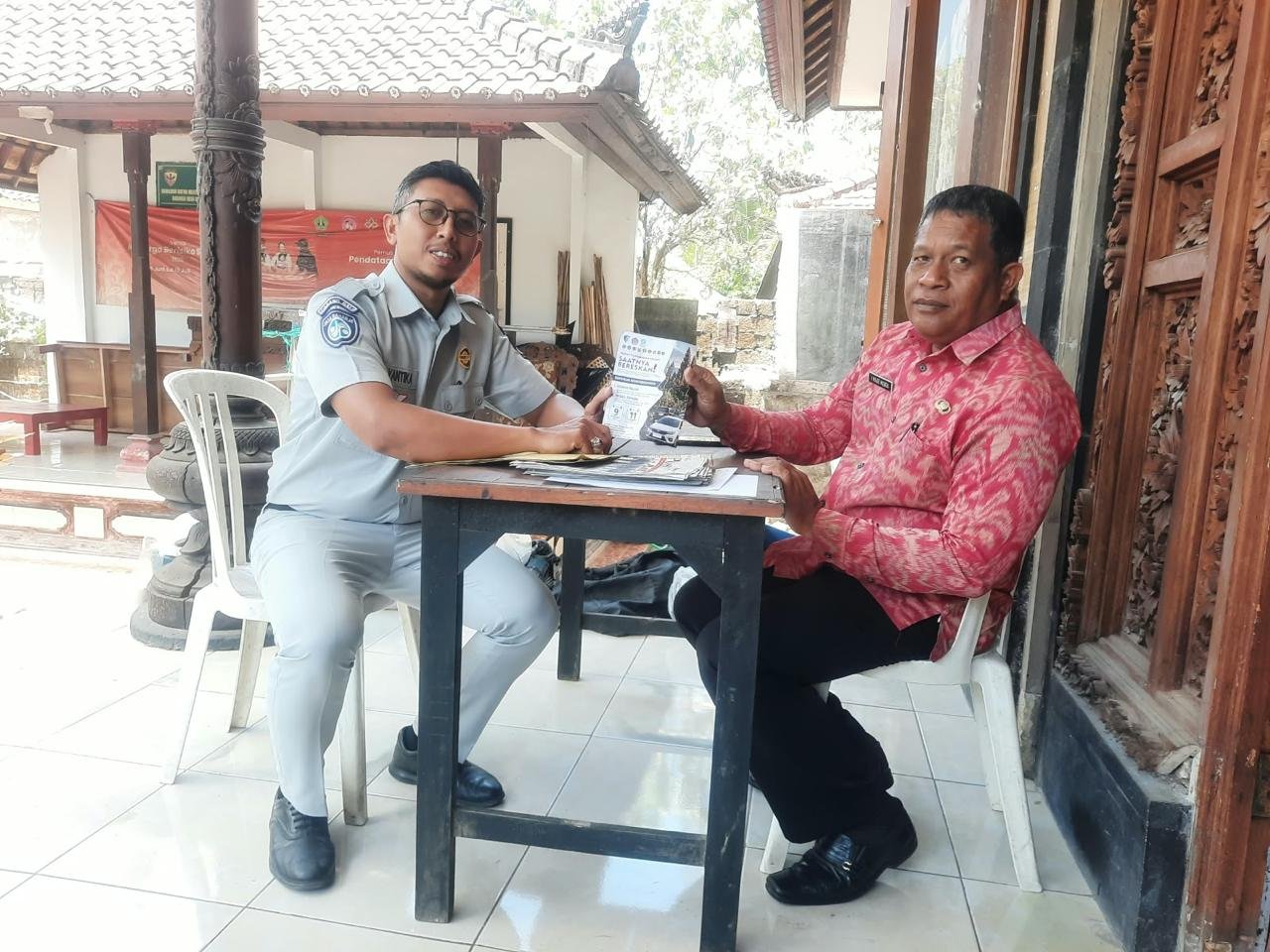 Jasa Raharja Gandeng Desa Selanbawak, Informasi Relaksasi PKB Disiapkan Menjangkau Tiap Banjar