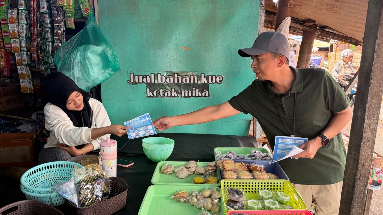Tim Pembina Samsat Pelaihari Sasar Bajuin Plaza, Sebarluaskan Informasi Diskon Pajak 2026