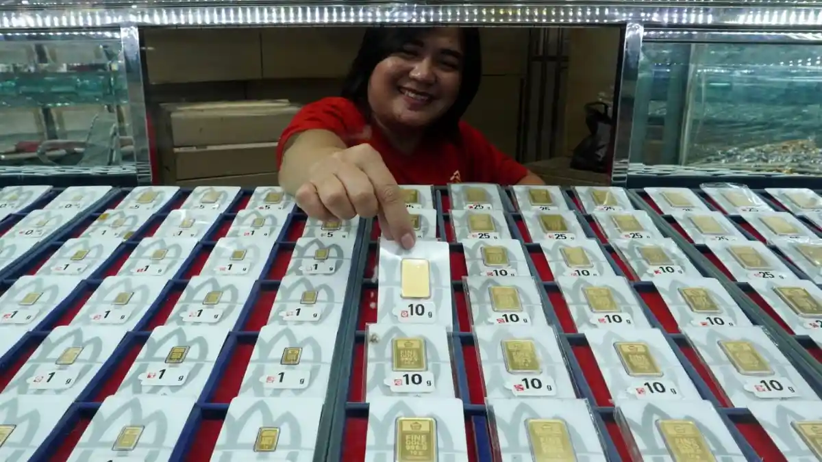 Harga Emas Antam Rabu, 14 Oktober 2026 Tak Berubah, Buyback Rp2,383 Juta